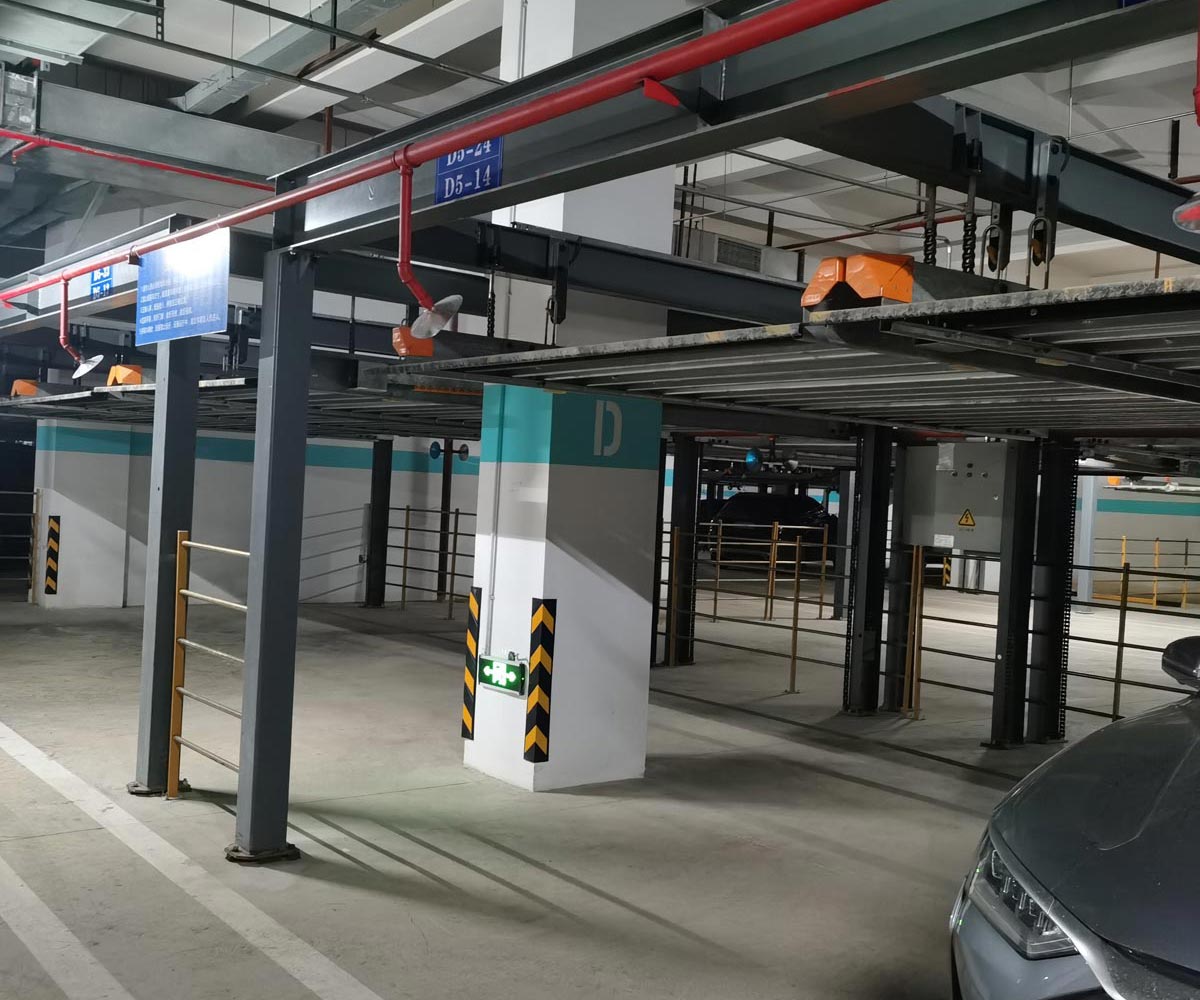 云巖PSH上下升降機械停車位回收