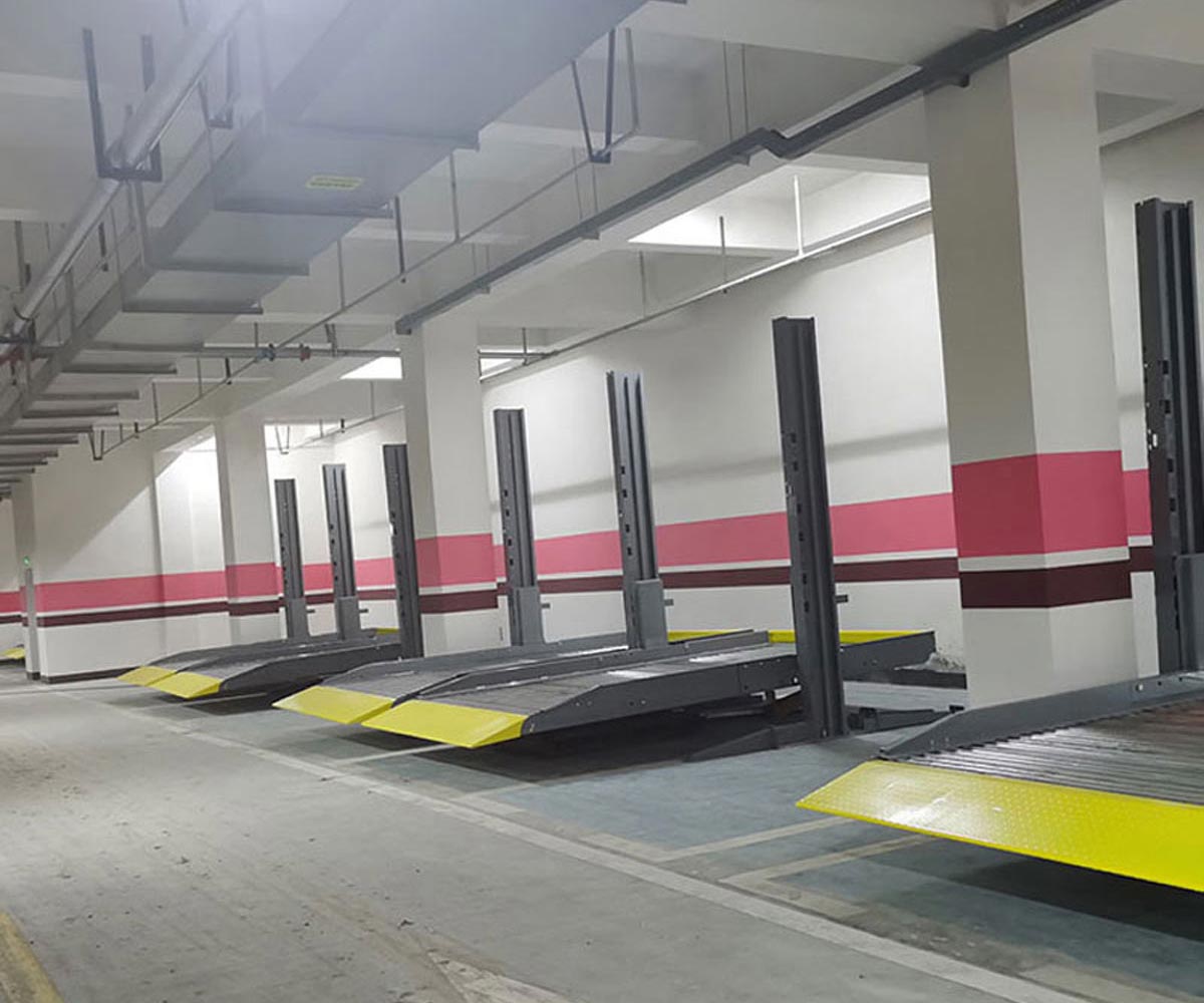 云巖4柱立體停車位回收