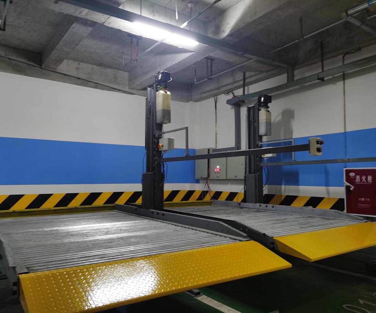 重慶地下室簡易升降停車庫