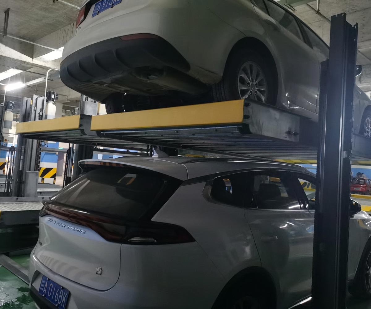 兩柱停車立體車庫(kù)