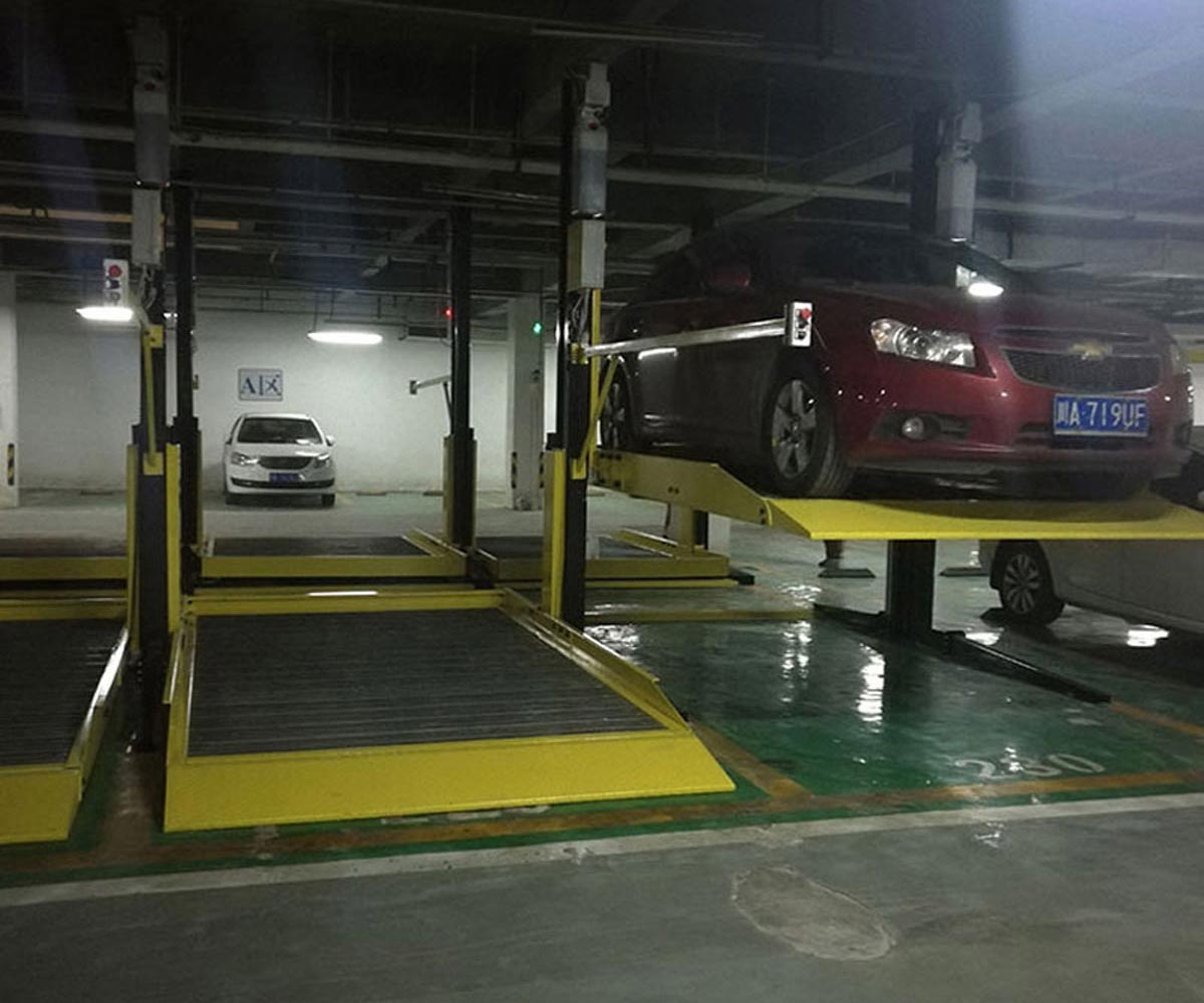立體車庫解決市內(nèi)及社區(qū)內(nèi)停車難的問題
