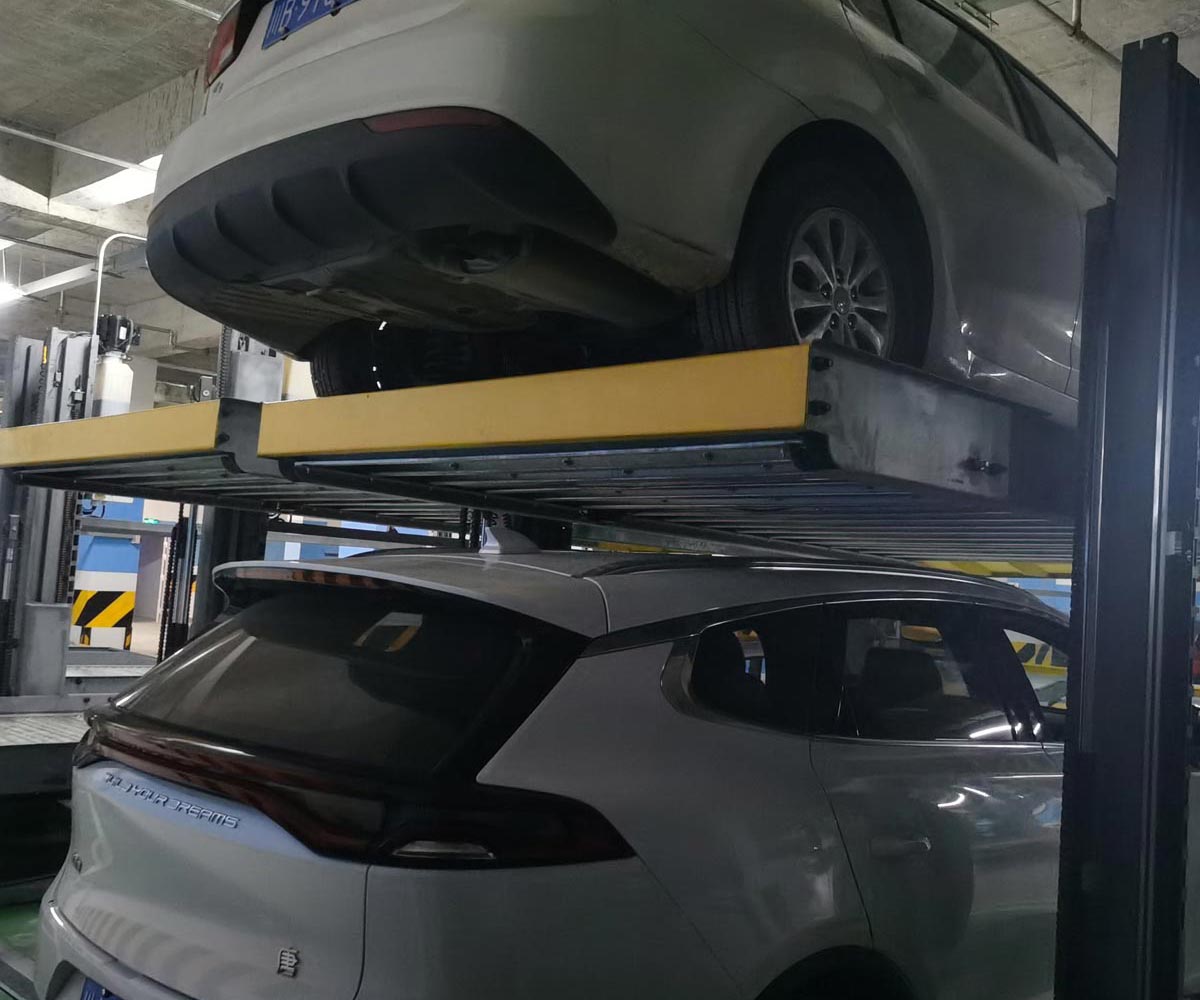 立體機械車庫排氣口的安置方法